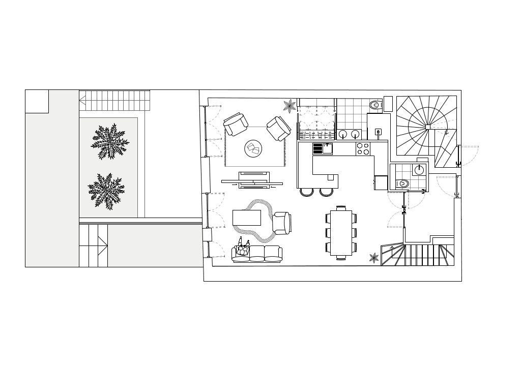 À contrebas - Plan 2