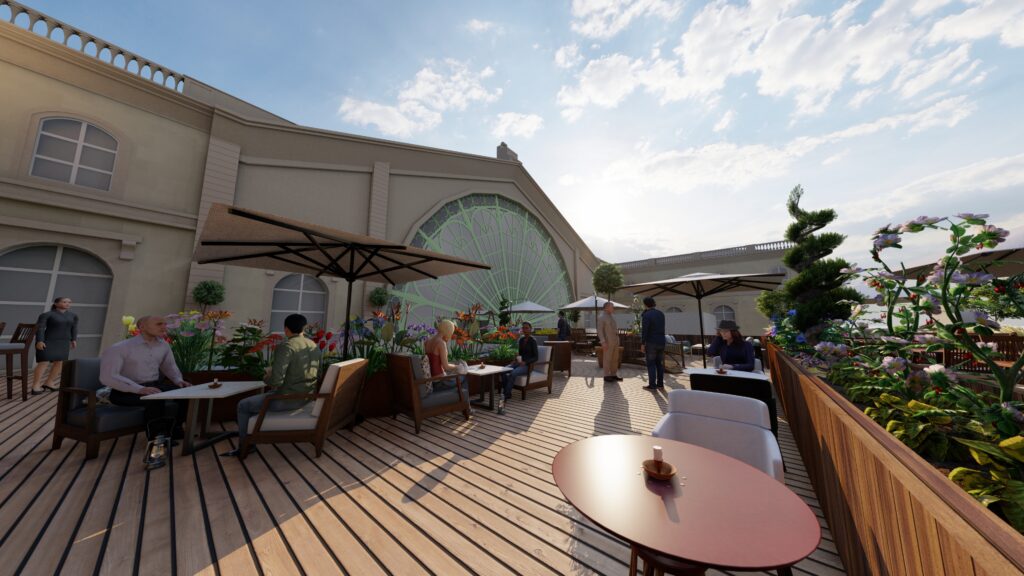 Bar roof top - Vue 5