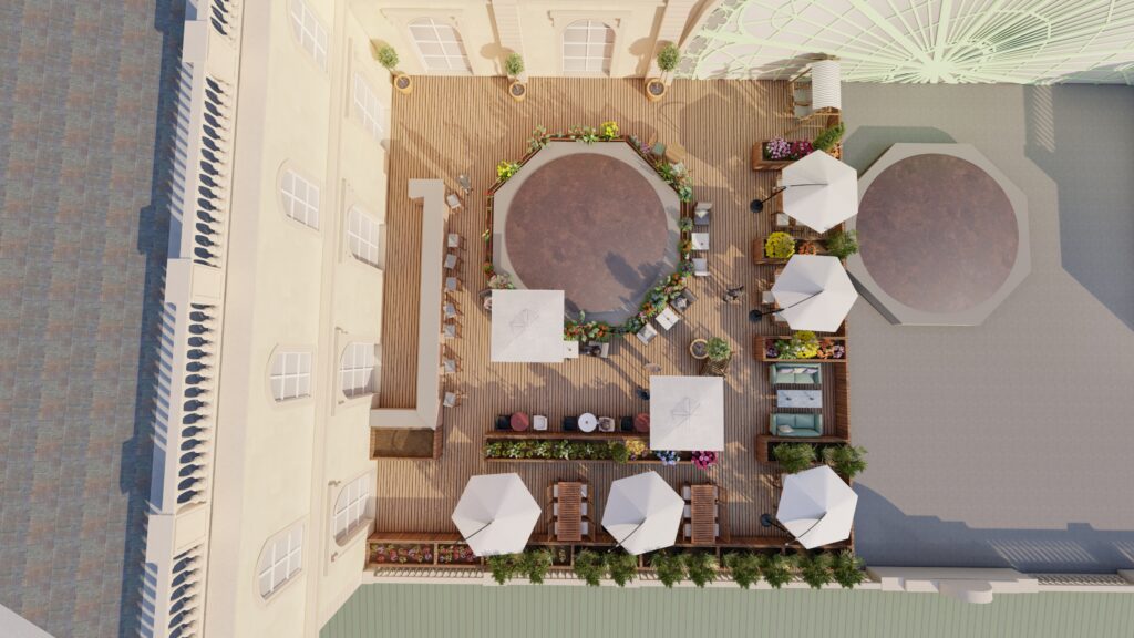 Bar roof top - Vue 6