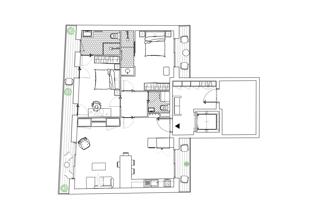 Villa cavé 18 - Plan 1