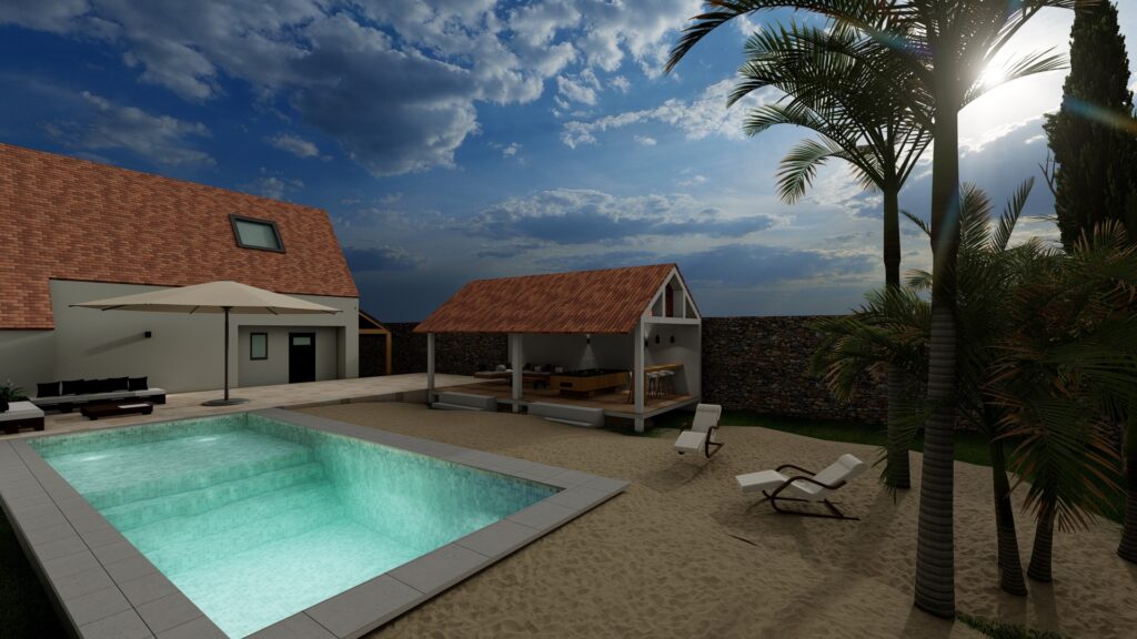 Horizon bleu - Vue 2