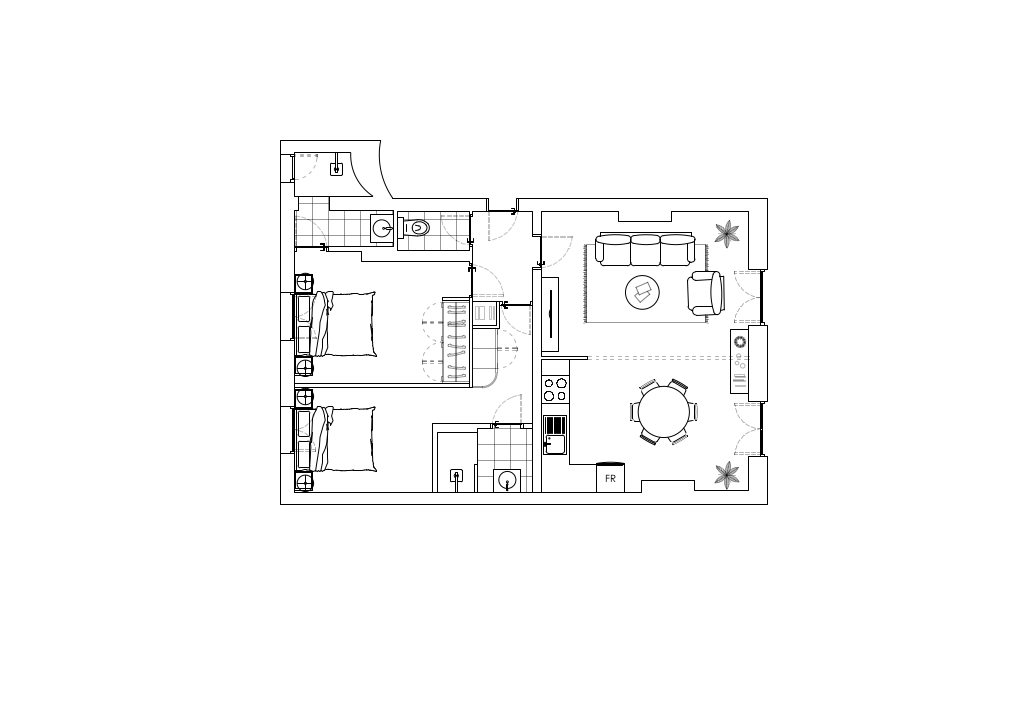 Rénovation L.62 - Plan 1