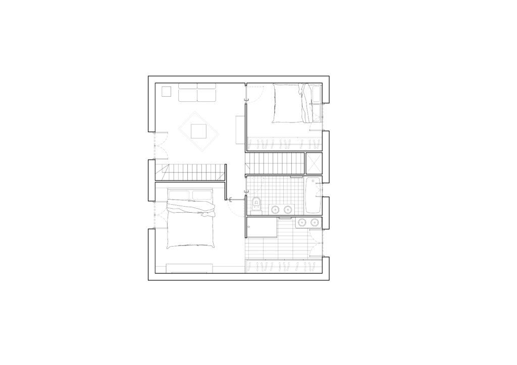 L + cube 140 - Plan 1